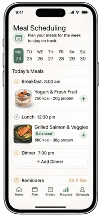 Meal Scheduling